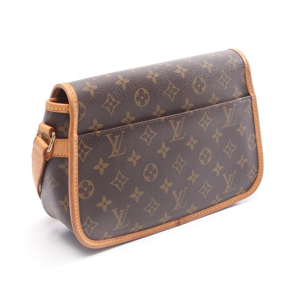 Louis Vuitton Sologne Shoulder Bag Canvas Leather Monogram Brown